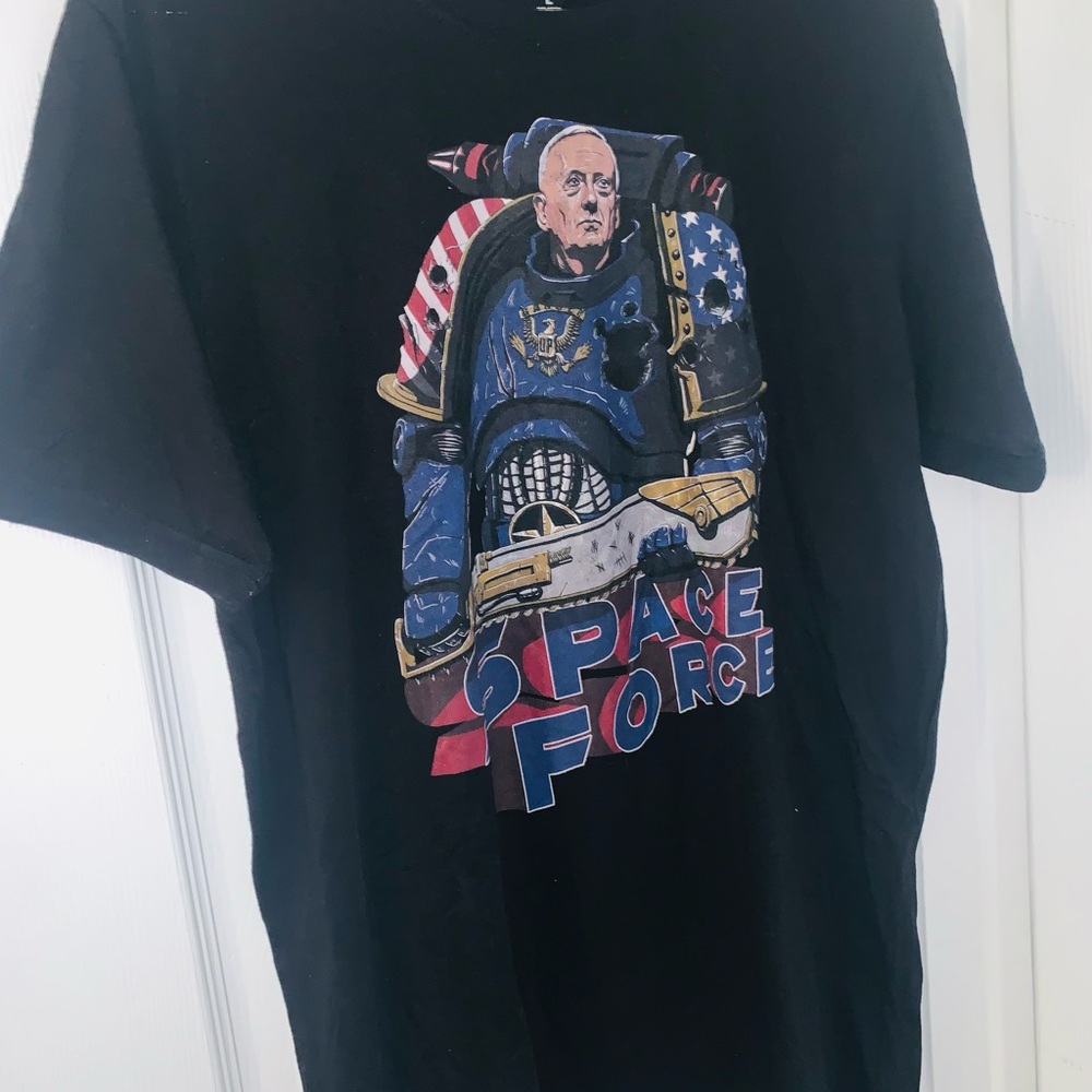 Space Force tshirt Mattis Ranger Up adult Large